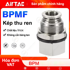 Nối nhanh Inox BPMF airtac