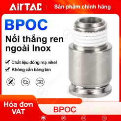 Nối nhanh BPOC airtac