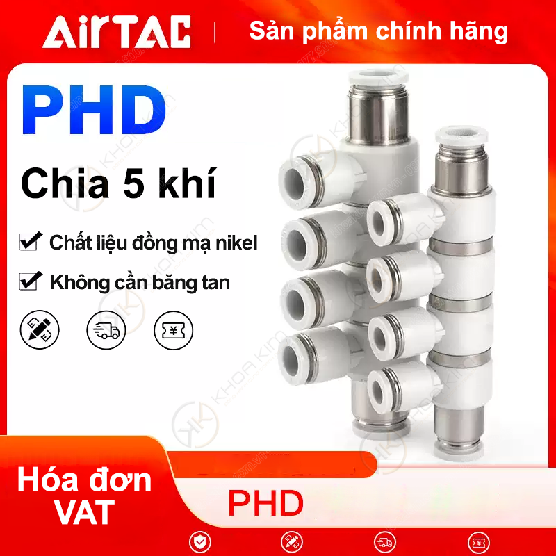 Nối nhanh PHD airtac