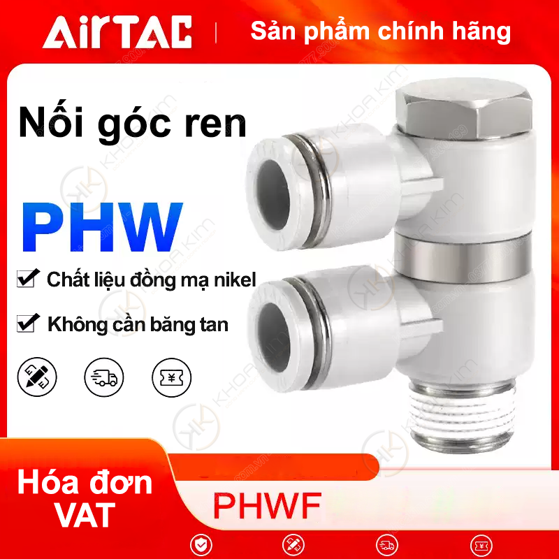 Nối nhanh PHW airtac