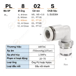 Nối nhanh PL-S - Airtac chính hãng 8 003 PL S anh sp 3 copy 003 PL S anh sp 3 copy Nối nhanh PL-S - Airtac chính hãng