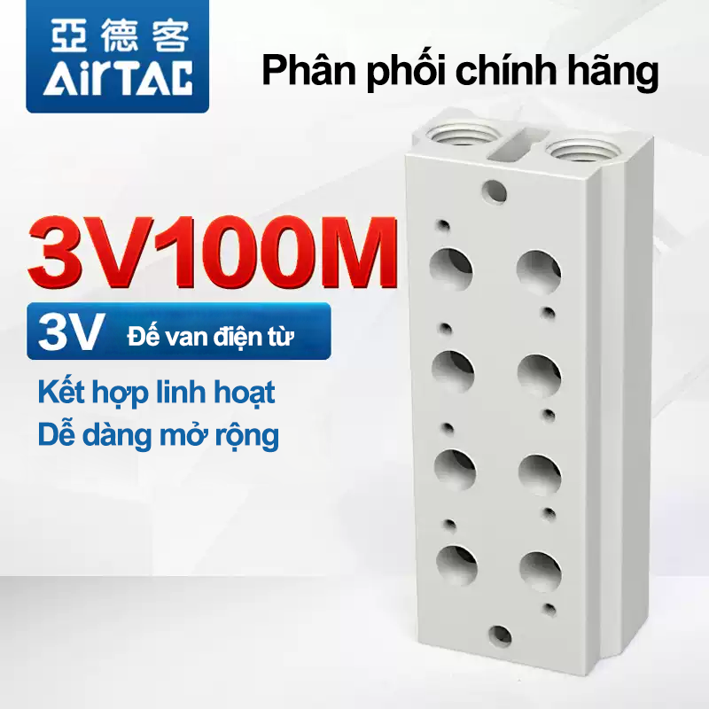 Đế van điện từ 3V - 3V100M 3V200M 3V300M 5 008 3Vxxx 5 008 3Vxxx 5 Đế van điện từ 3V - 3V100M 3V200M 3V300M