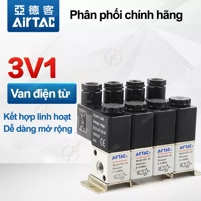 Van điện từ 3V1 - Airtac chính hãng 8 008 3v1 11 copy 008 3v1 11 copy Van điện từ 3V1 - Airtac chính hãng