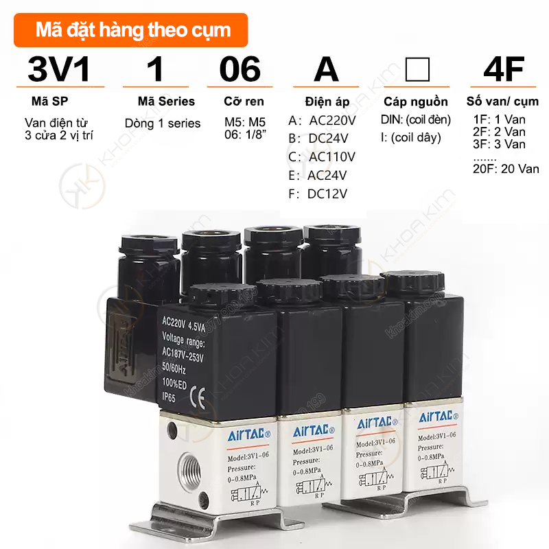 Van điện từ 3V1 - Airtac chính hãng 4 008 3v1 5 copy 008 3v1 5 copy Van điện từ 3V1 - Airtac chính hãng