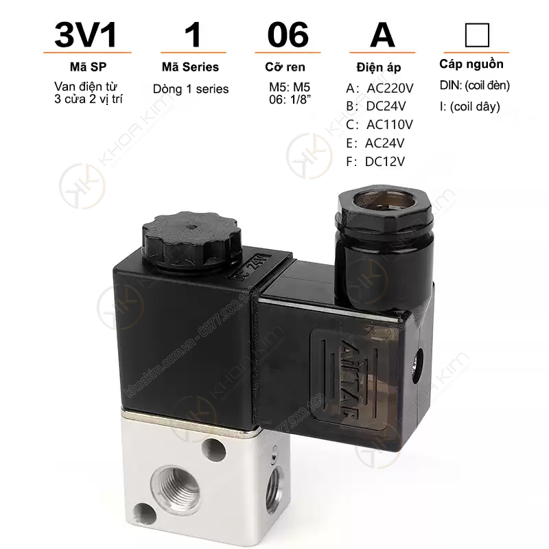 Van điện từ 3V1 - Airtac chính hãng 5 008 3v1 7 copy 008 3v1 7 copy Van điện từ 3V1 - Airtac chính hãng