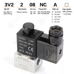 008 3v2 3 copy Van điện từ 3V2 - Airtac chính hãng