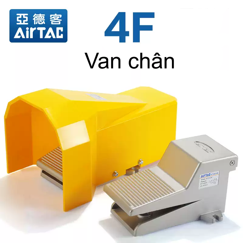 Van chân 4F - Airtac chính hãng 10 008 4F210 3 008 4F210 3 Van chân 4F - Airtac chính hãng