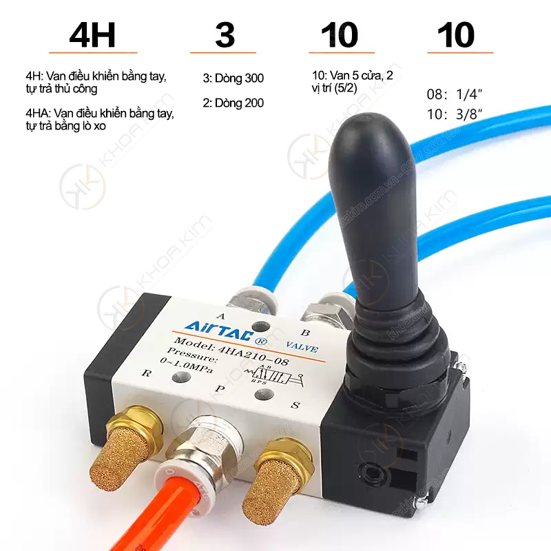 Van gạt tay 4H 4HA - Airtac chính hãng 3 008 4H 3 copy 008 4H 3 copy Van gạt tay 4H 4HA - Airtac chính hãng