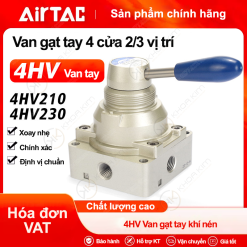 Van gạt tay 4HV airtac