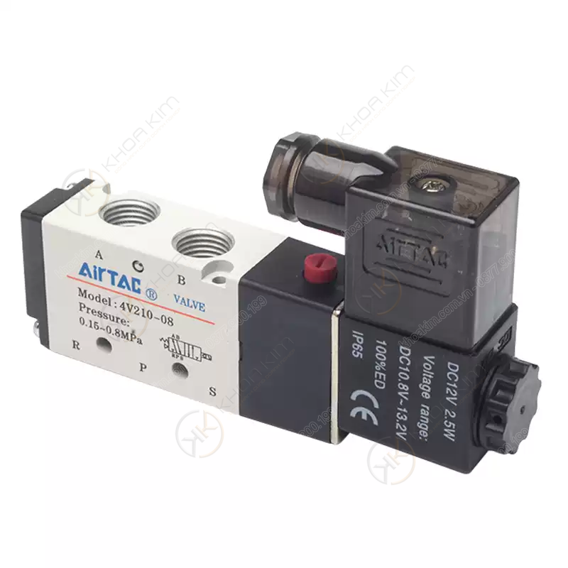 Van điện từ 4V-1 coil 5/2 - 4v110 4v210 4v310 4v410 3 008 4V1xx 3 copy 008 4V1xx 3 copy Van điện từ 4V-1 coil 5/2 - 4v110 4v210 4v310 4v410
