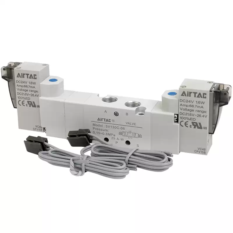 Van điện từ 5V 1 coil 5/2 - 5V110 5V210 5V310 5V410 2 008 5vXXX 1 008 5vXXX 1 Van điện từ 5V 1 coil 5/2 - 5V110 5V210 5V310 5V410