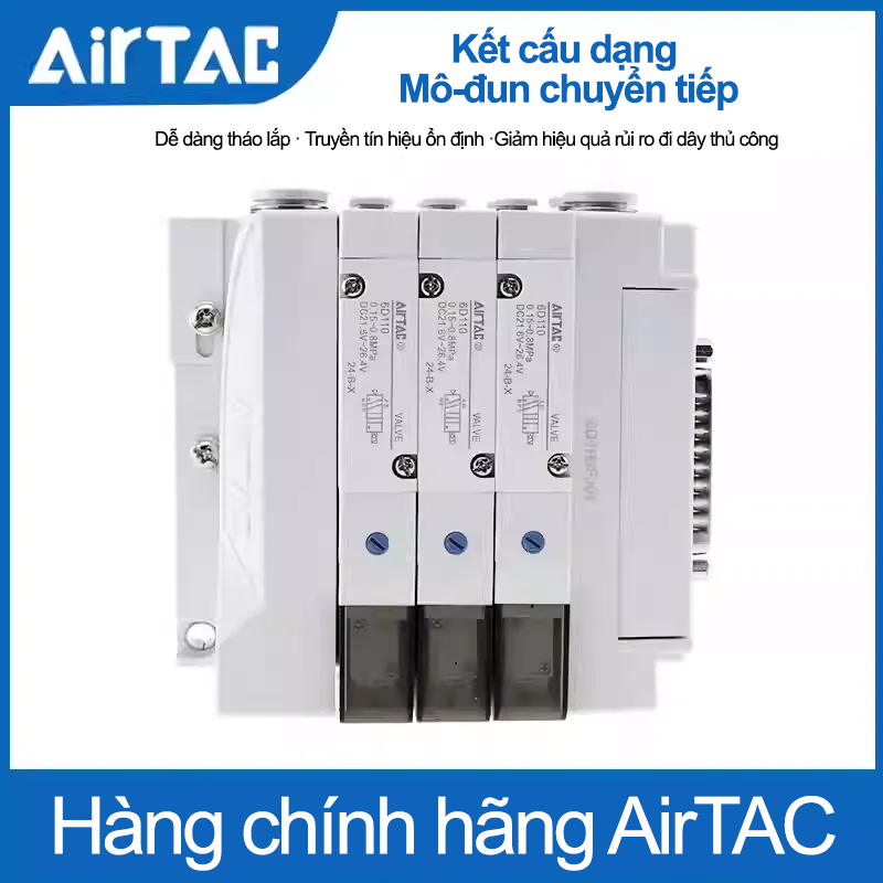 Cụm van tích hợp 6D - Airtac chính hãng 2 008 6D 2 008 6D 2 Cụm van tích hợp 6D - Airtac chính hãng