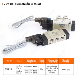 008 7vx1x 6 copy Van điện từ 7V-1 coil 5/2 - 7V0510 7v110 7v210