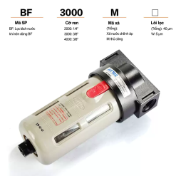 008 AF BF 8 Tách nước AF AF1500 AF2000