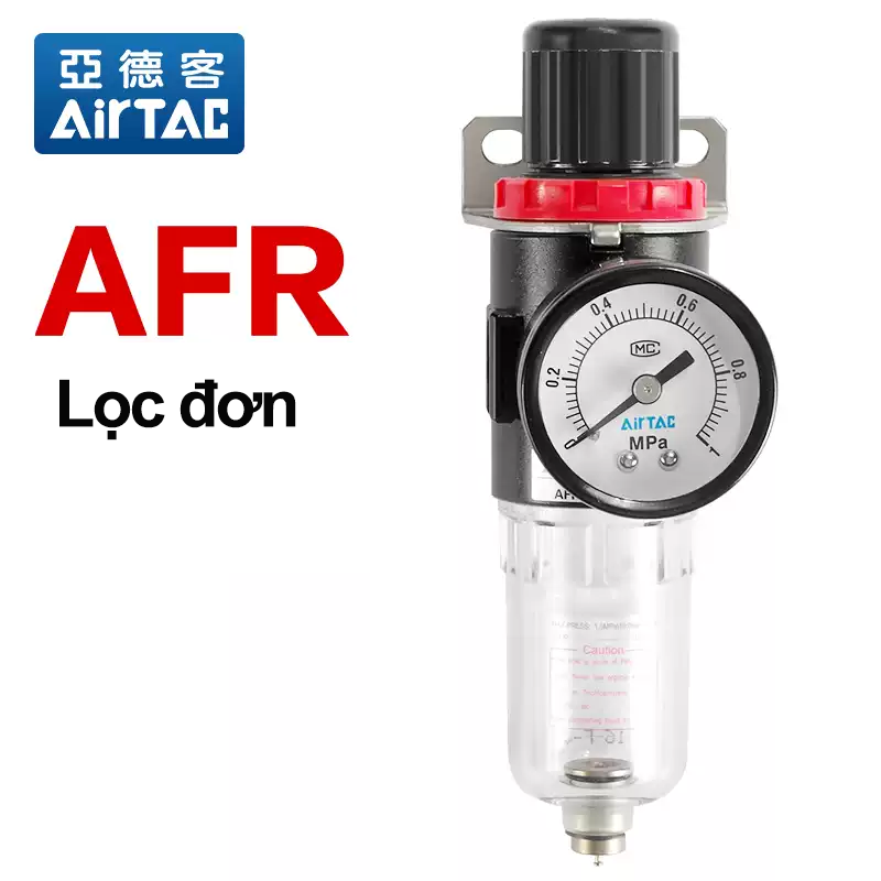 Lọc đơn AFR - Airtac chính hãng 10 008 AFR 2 008 AFR 2 Lọc đơn AFR - Airtac chính hãng