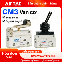 Van cơ khí nén CM3 - Airtac