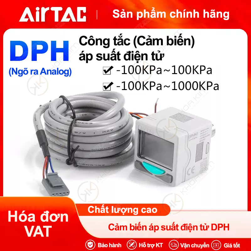Cảm biến áp suất DPH airtac