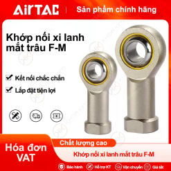 Khớp nối xi lanh F-M U mắt trâu Airtac