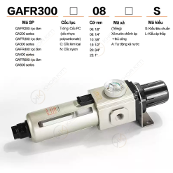 008 GAFR copy Lọc khí GAFR - Airtac chính hãng