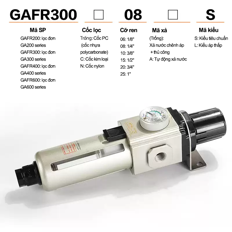 008 GAFR Lọc khí GAFR - Airtac chính hãng