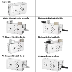Xi lanh HLQ - Airtac chính hãng 9 008 HLQ 5 008 HLQ 5 Xi lanh HLQ - Airtac chính hãng