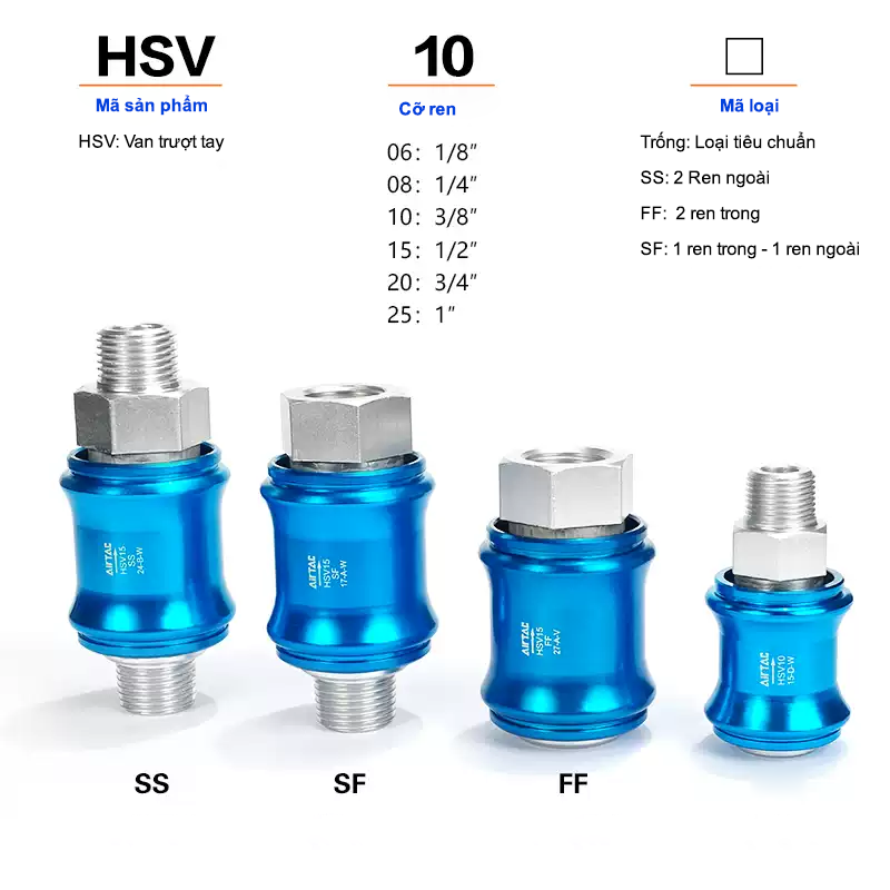 008 HSV 5 Van trượt HSV - Airtac chính hãng