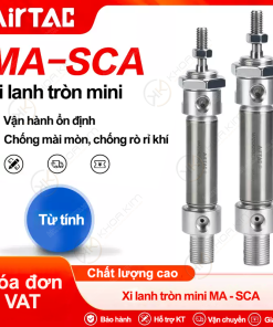 Xi lanh tròn mini MA SCA airtac chính hãng