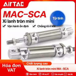Xi lanh MAC SCA - Airtac chính hãng 7 008 MAC SCA 3 008 MAC SCA 3 Xi lanh MAC SCA - Airtac chính hãng