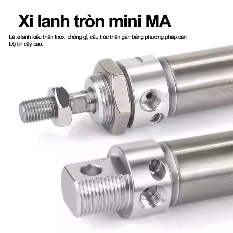 Xi lanh MAC SCA - Airtac chính hãng 10 008 MAC SCA 5 008 MAC SCA 5 Xi lanh MAC SCA - Airtac chính hãng