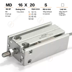 008 MD 3 copy Xi lanh MD - Airtac chính hãng