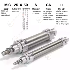 008 MI SCA 3 copy 1 Xi lanh MIC SCA - Airtac chính hãng