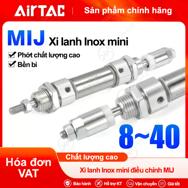 Xi lanh MI-J airtac