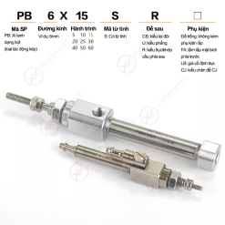 008 PB PSB 1 copy Xi lanh tròn PB PSB - Airtac chính hãng