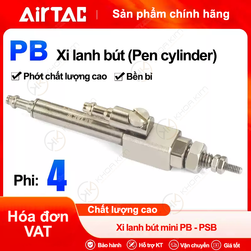 Xi lanh PSB Airtac
