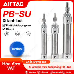 Xi lanh tròn PB SU - Airtac chính hãng
