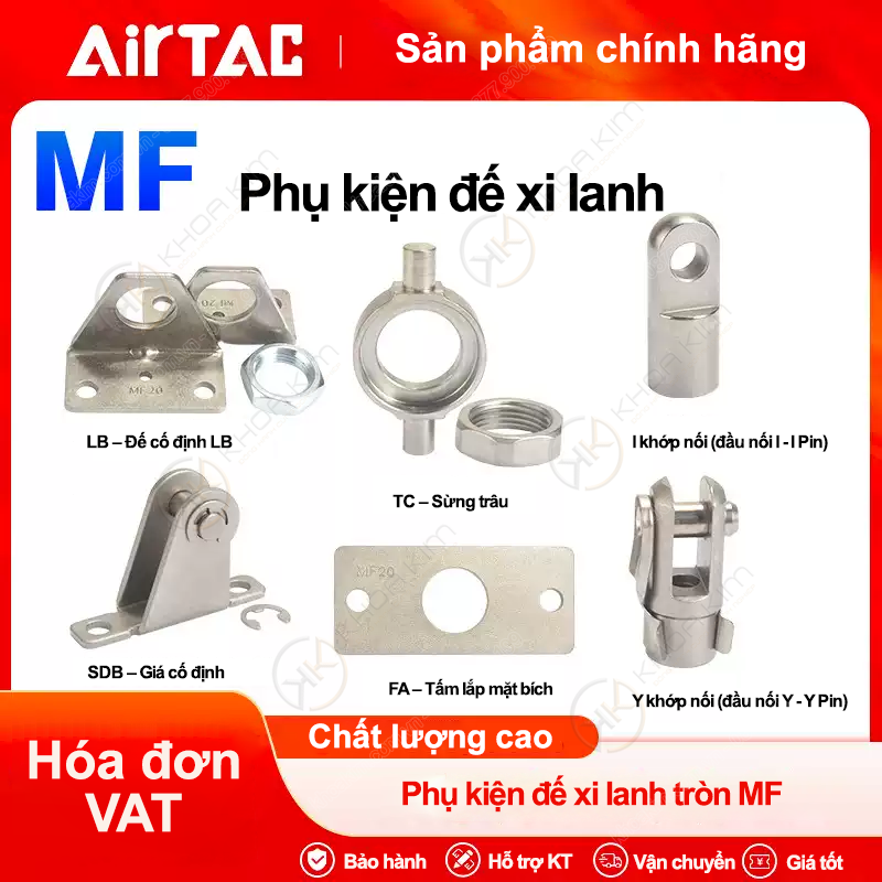 Phụ kiện xi lanh MF Airtac