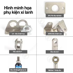008 Phu kien MA 4 copy Phụ kiện xi lanh MBL - Airtac chính hãng