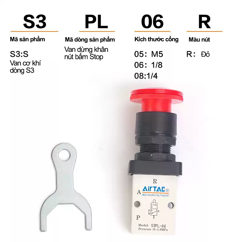 008 S3 3 Van cơ khí nén S3