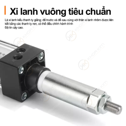 008 SCJ 2 copy Xi lanh vuông SCJ - Airtac chính hãng