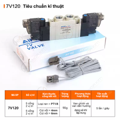 008 7vxxx 5 copy 1 Van điện từ 7V-2 coil 5/3 - 7V0530 7v130 7v230
