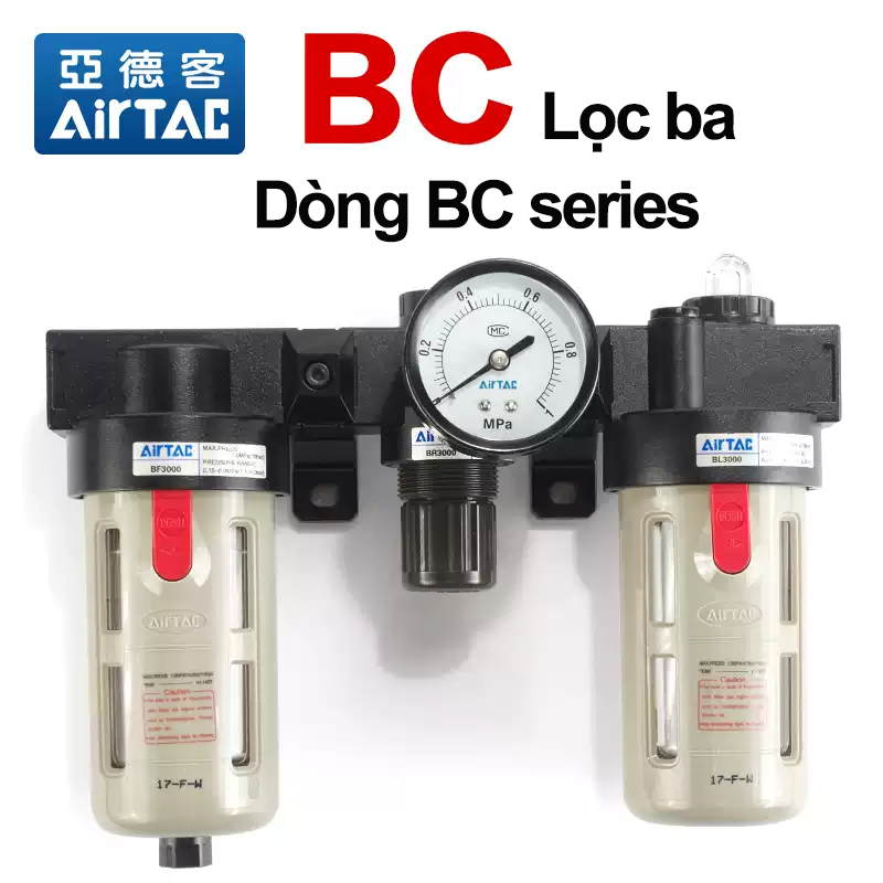 008 BC 4 Lọc ba BC - Airtac chính hãng BC2000 BC3000 BC4000