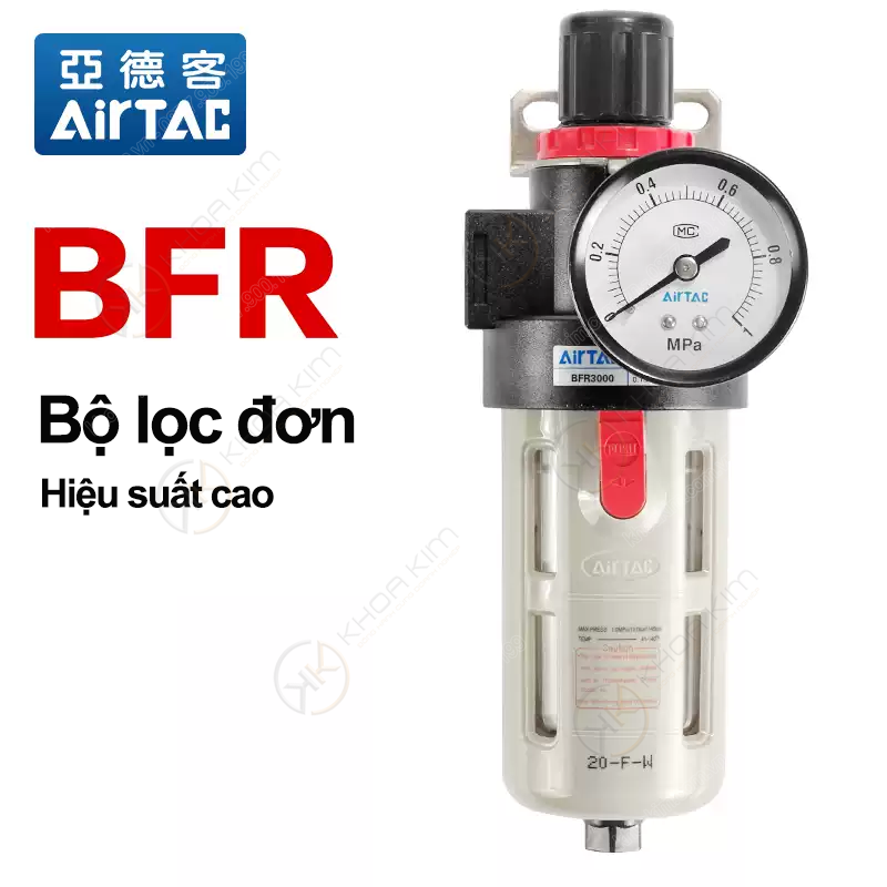 Lọc đơn BFR - Airtac chính hãng 3 008 BFR 3 copy 008 BFR 3 copy Lọc đơn BFR - Airtac chính hãng