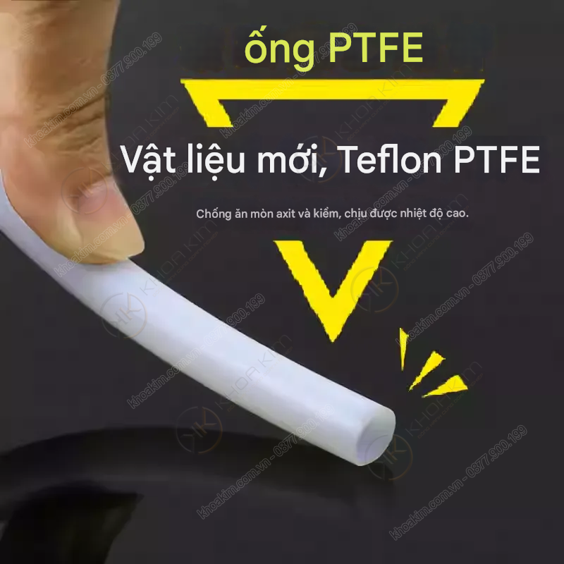 Dây PTFE teflon dẫn hóa chất chịu nhiệt 11 PTFE teflon 12 copy PTFE teflon 12 copy Dây PTFE teflon dẫn hóa chất chịu nhiệt